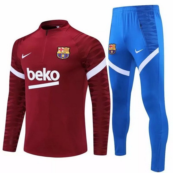 Chandal Barcelona 2021 2022 Rojo Azul Blanco